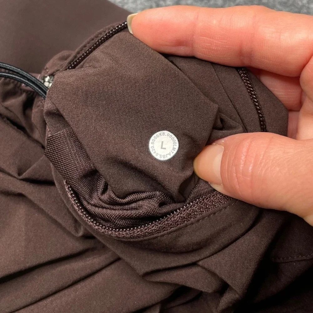 Lululemon Pace Breaker Shorts Mens L Brown 9